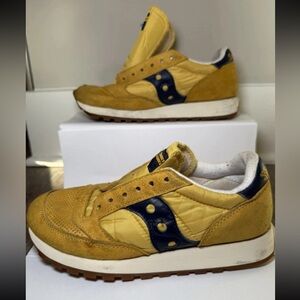 Saucony Sneaker x Jazz Original Carolina Mustard, Men’s, Size: 6, NO laces